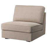 KIVIK 1-seat sofa-bed, Tallmyra beige, 90x86x97 cm