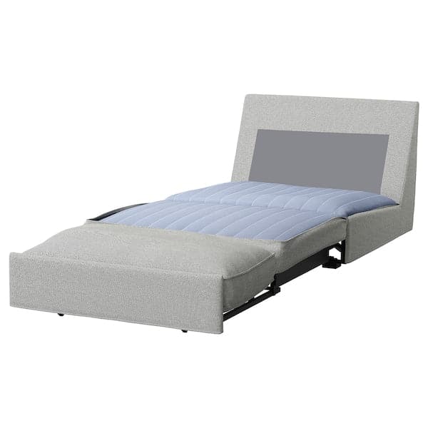 KIVIK - 1-seater sofa bed, Tallmyra white/black , - best price from Maltashopper.com 29482786