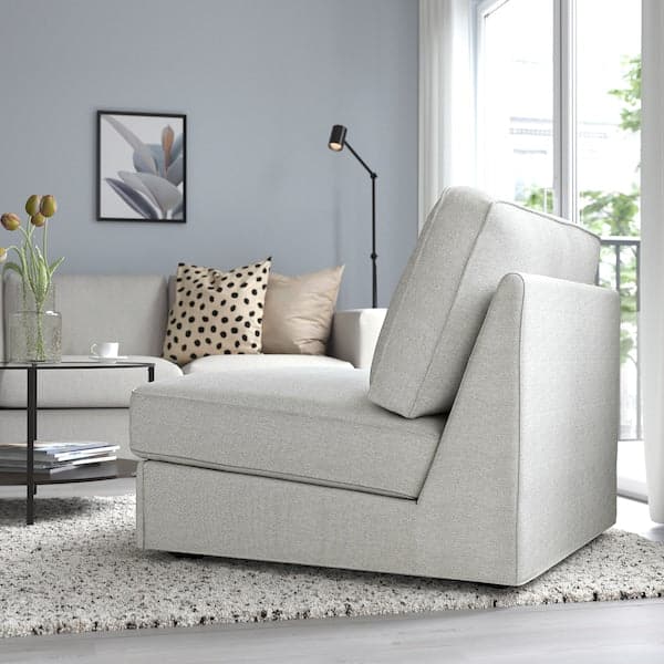 Ikea KIVIK - 1-seater sofa bed, Tallmyra white/black ,