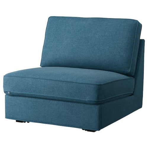 KIVIK - 1-seater sofa bed, Tallmyra blue ,