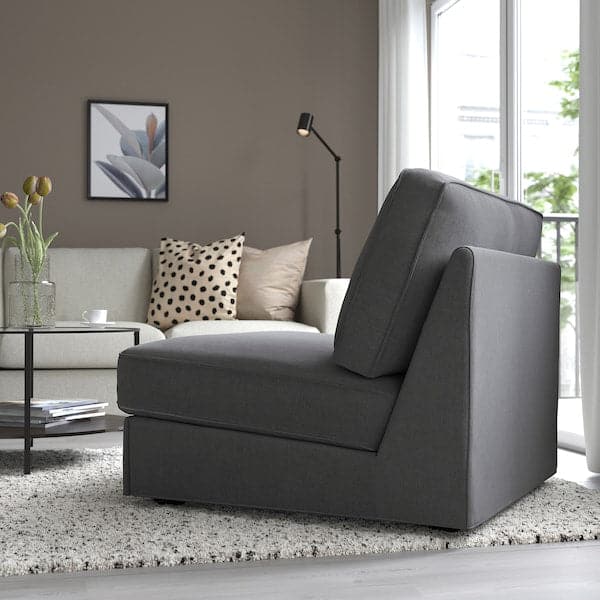 Ikea KIVIK - 1-seater sofa bed, Tallmyra smoke grey ,