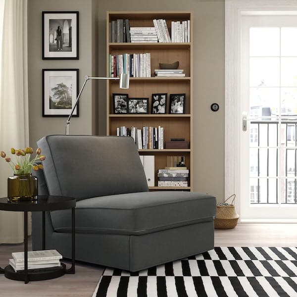 Ikea KIVIK - 1-seater sofa bed, Tallmyra smoke grey ,