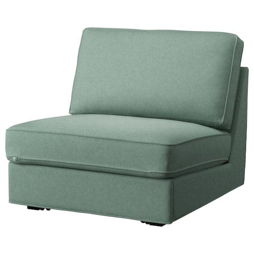 KIVIK - 1-seater sofa bed, Tallmyra light green ,