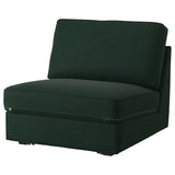 KIVIK 1-seat sofa-bed, Tallmyra dark green, 90x86x97 cm