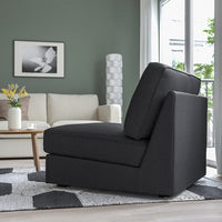 KIVIK - 1-seater sofa bed, Tresund anthracite , - best price from Maltashopper.com 89470243