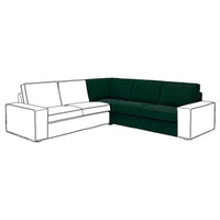 KIVIK - Corner modular element, Tallmyra dark green , - best price from Maltashopper.com 89484693