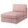 KIVIK - Chaise-longue cover, Gunnared light brown-pink ,
