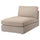 KIVIK cover for chaise longue, Tallmyra beige