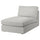 KIVIK - Chaise-longue cover, Tallmyra white/black ,