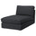 KIVIK cover for chaise longue, Tresund anthracite
