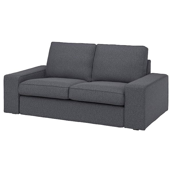 Ikea KIVIK - 2-seater sofa cover, Gunnared smoke grey ,