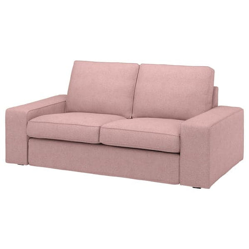 KIVIK - 2-seater sofa cover, Gunnared light brown-pink ,
