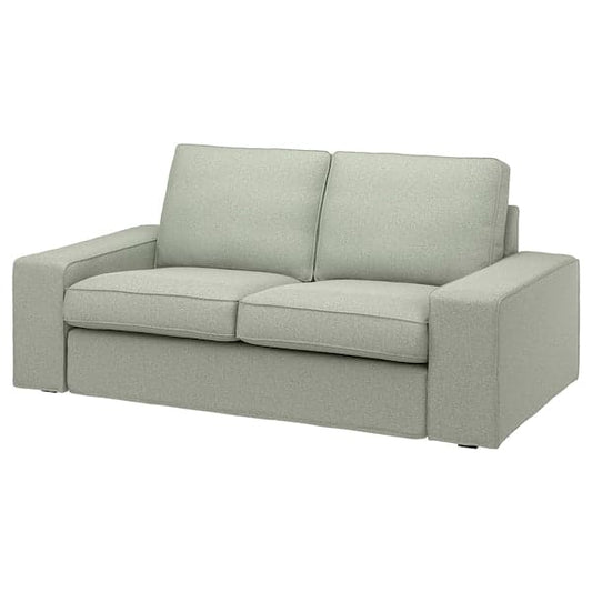 Ikea KIVIK - 2-seater sofa cover, Gunnared light green ,