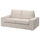 KIVIK cover two-seat sofa, Tresund light beige