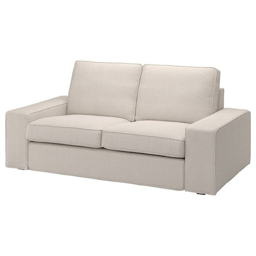 KIVIK - 2-seater sofa cover, Tresund light beige ,