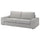 KIVIK - 3-seater sofa cover, Tallmyra white/black ,