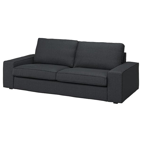 KIVIK - 3-seater sofa cover, Tresund anthracite