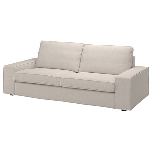 KIVIK - 3-seater sofa cover, Tresund light beige