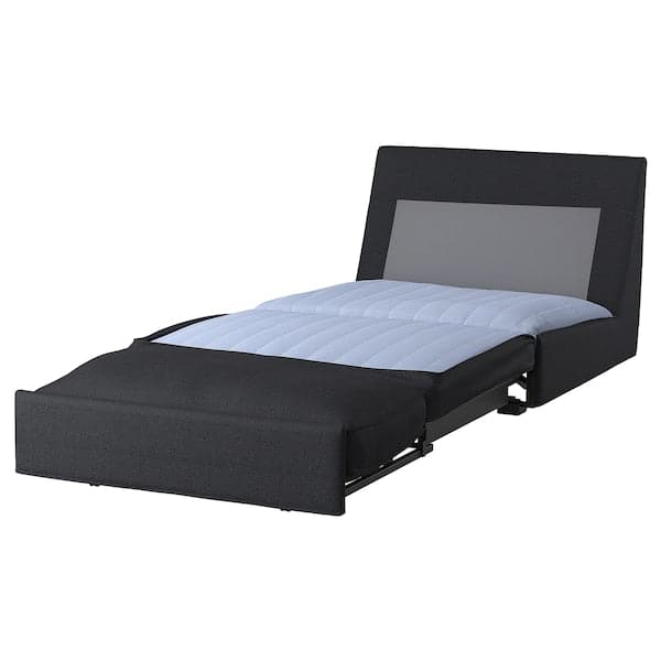 KIVIK - 1-seater sofa bed cover, Tresund anthracite , - best price from Maltashopper.com 30527557