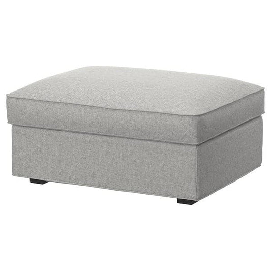 Ikea KIVIK - Footrest/container cover, Tallmyra white/black ,