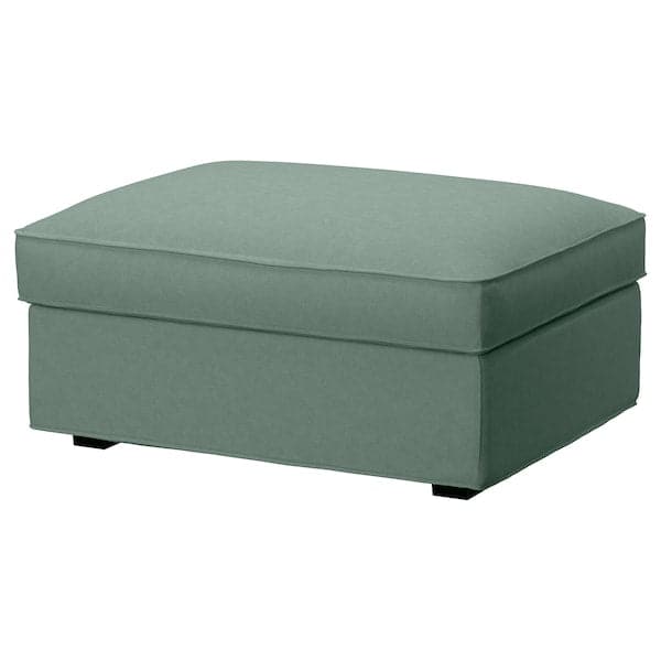 Ikea KIVIK - Footstool with storage, Tallmyra light green ,