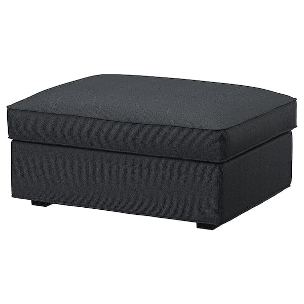 KIVIK - Footstool with storage, Tresund anthracite