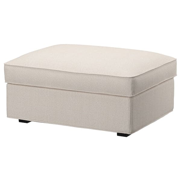 KIVIK - Footstool with storage, Tresund light beige , - best price from Maltashopper.com 59482898