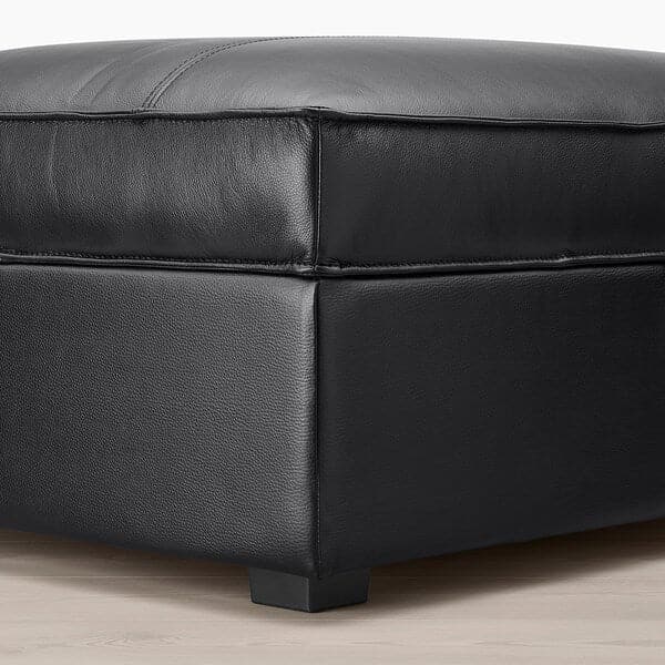 KIVIK Footstool Grann/Bomstad black , - best price from Maltashopper.com 00519506