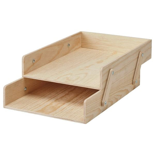 KLÄMMEMACKA - Letter tray, natural plywood