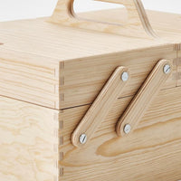 KLÄMMEMACKA - Desk organiser, natural plywood, 35x22 cm - best price from Maltashopper.com 50428815