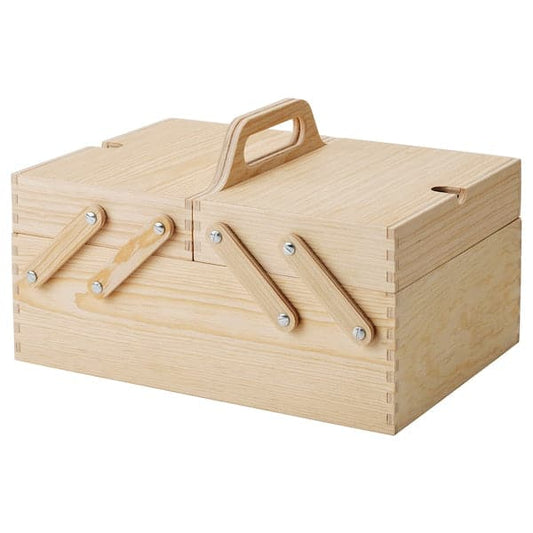Ikea KLÄMMEMACKA - Desk organiser, natural plywood, 35x22 cm