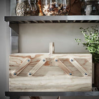 KLÄMMEMACKA - Desk organiser, natural plywood, 35x22 cm - best price from Maltashopper.com 50428815