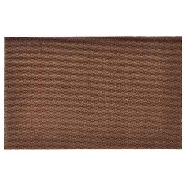 KLAMPENBORG - Door mat, indoor, brown, 35x55 cm - best price from Maltashopper.com 00500111