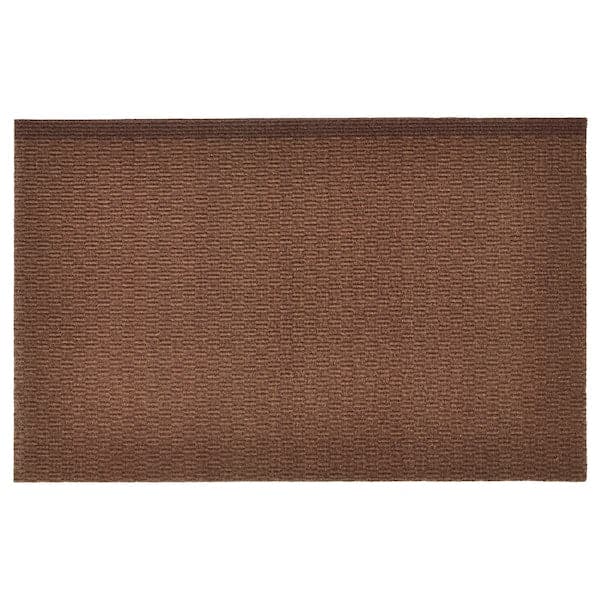 Ikea KLAMPENBORG - Door mat, indoor, brown, 35x55 cm