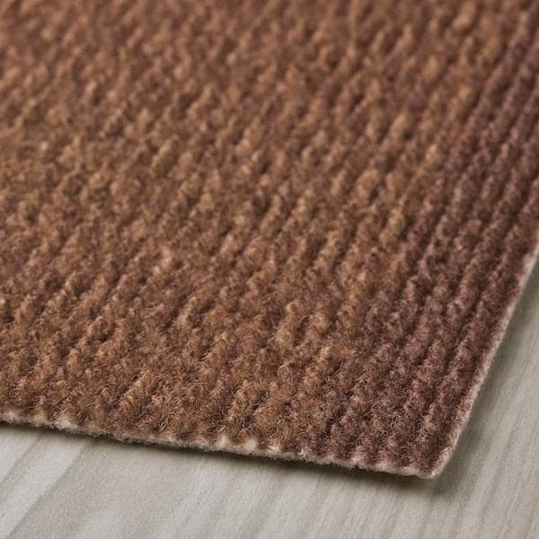 Ikea KLAMPENBORG - Door mat, indoor, brown, 35x55 cm