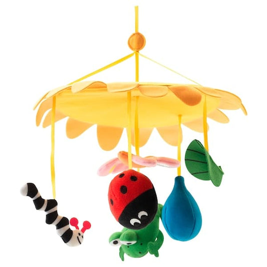 Ikea KLAPPA - Mobile, yellow