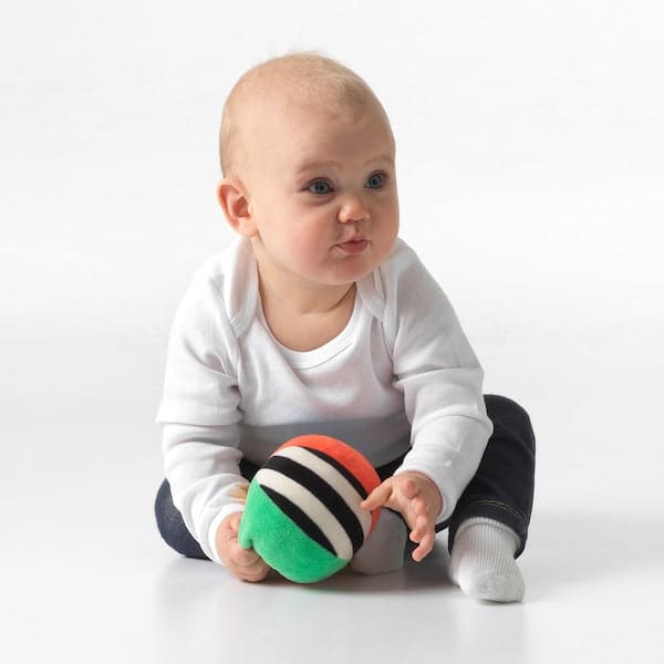 Ikea KLAPPA - Soft toy, ball, multicolour