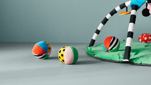 Ikea KLAPPA - Soft toy, ball, multicolour