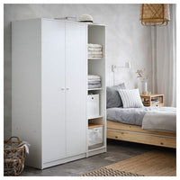 KLEPPSTAD Day wardrobe - white 39x176 cm - best price from Maltashopper.com 80441764