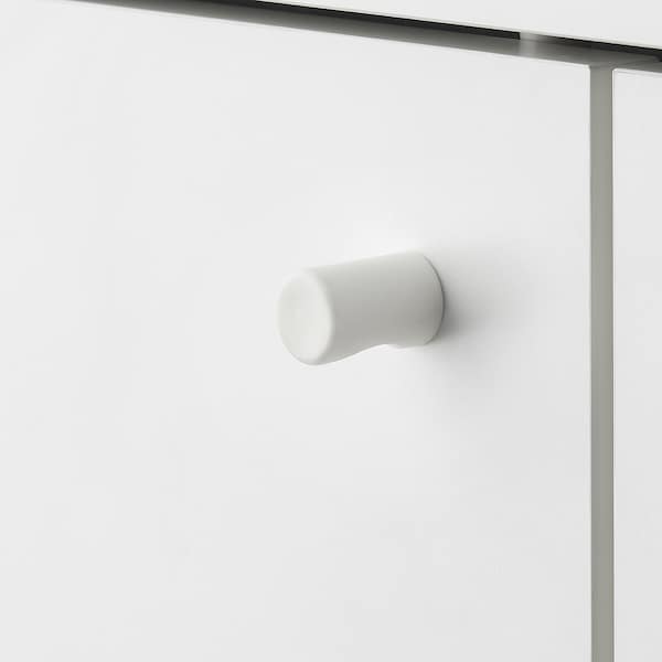 Ikea KLEPPSTAD Shoe cabinet / storage unit, white,80x35x117 cm , 80x35x117 cm