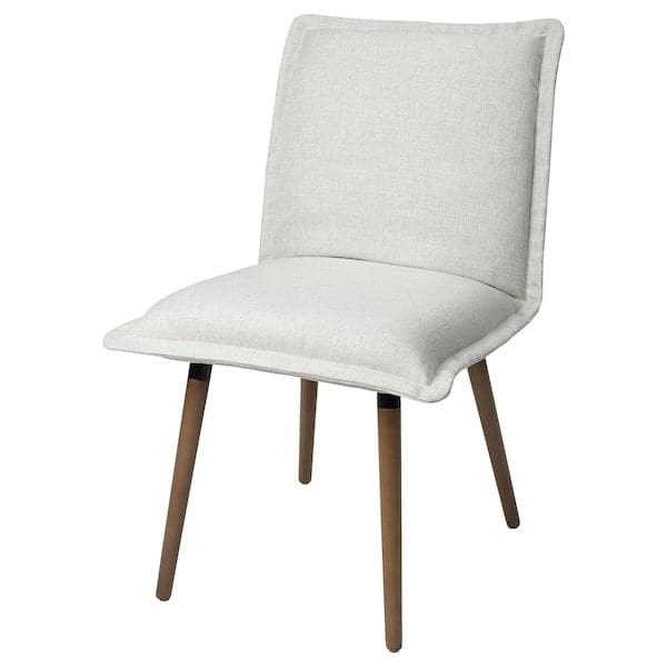 KLINTEN - Chair, brown/Kilanda beige ,