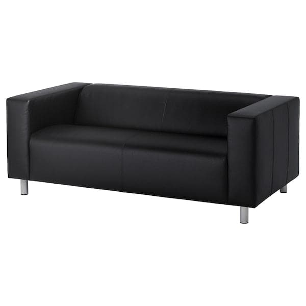 KLIPPAN 2-seater sofa - Black Bomstad , - best price from Maltashopper.com 40399314