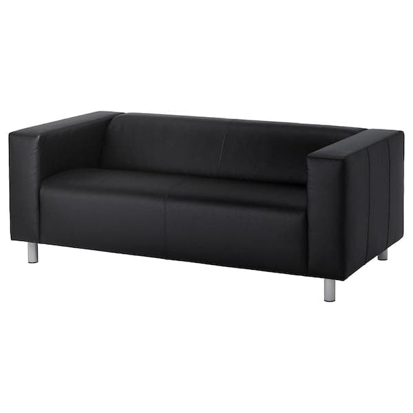 Ikea KLIPPAN 2-seater sofa - Black Bomstad ,