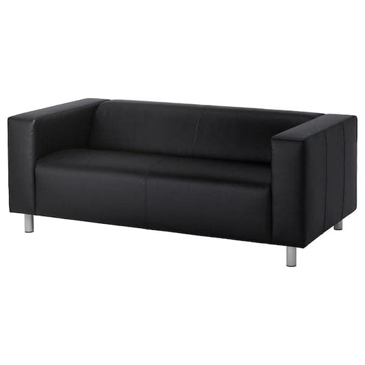 Ikea KLIPPAN 2-seater sofa - Black Bomstad ,