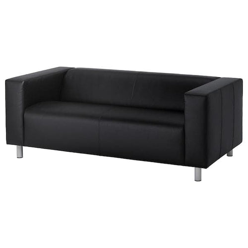 KLIPPAN 2-seater sofa - Black Bomstad ,
