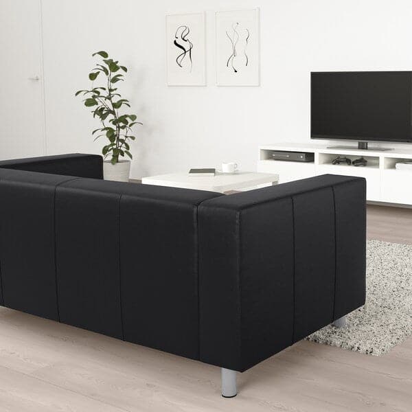 KLIPPAN 2-seater sofa - Black Bomstad