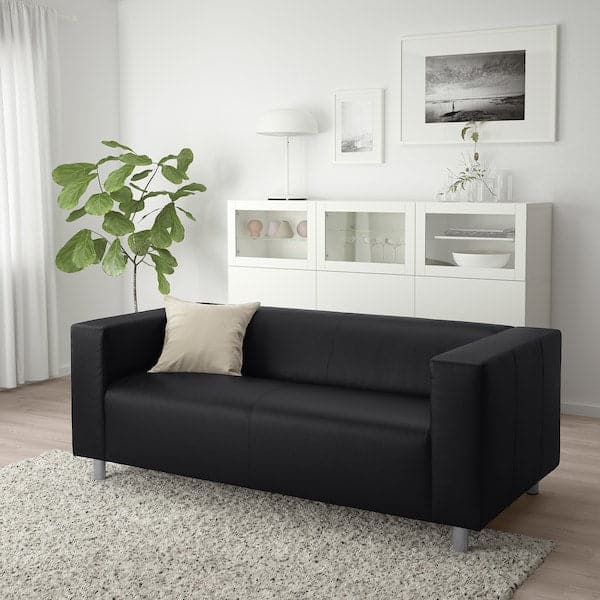 KLIPPAN 2-seater sofa - Black Bomstad
