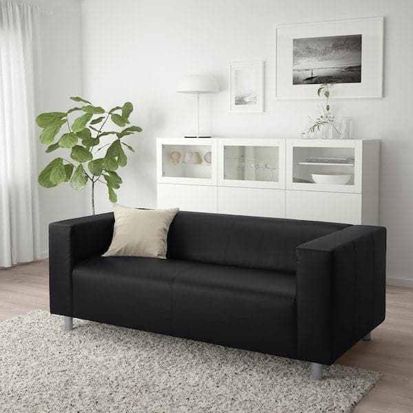 Ikea KLIPPAN 2-seater sofa - Black Bomstad ,