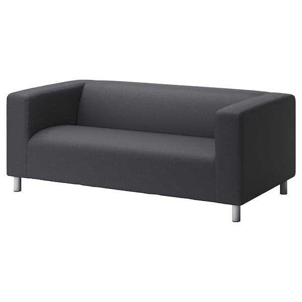 KLIPPAN 2-seater sofa - Grey Vissle , - best price from Maltashopper.com 79010614