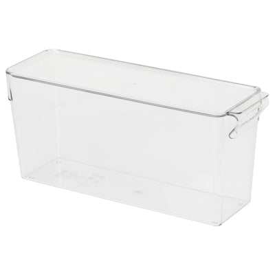 KLIPPKAKTUS - Storage box for fridge, transparent, 32x10x15 cm - best price from Maltashopper.com 80568885